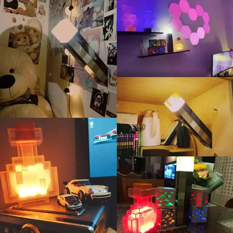 Minecraft Lamp