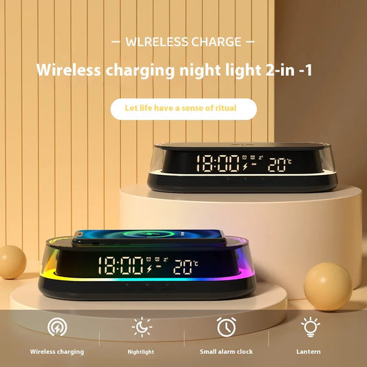 Wireless Charger Glowcharge: Declutter Your Nightstand & Charge