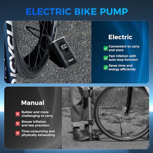 TireFill: Portable Mini Self Propelled Electric Tire Pump Air Pump