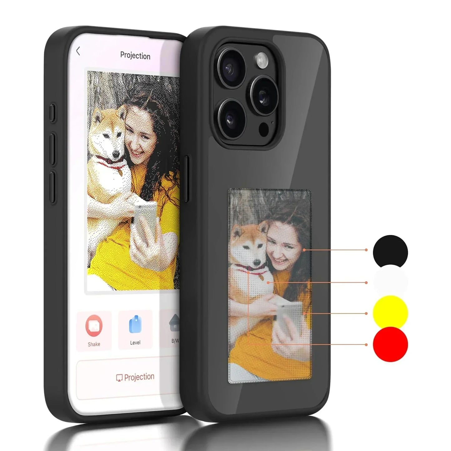 High-End DIY Screen Projection Phone Case